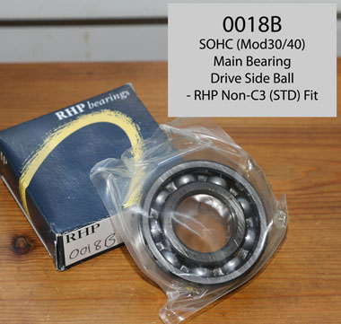 SOHC Ball Main Bearing - STD fit